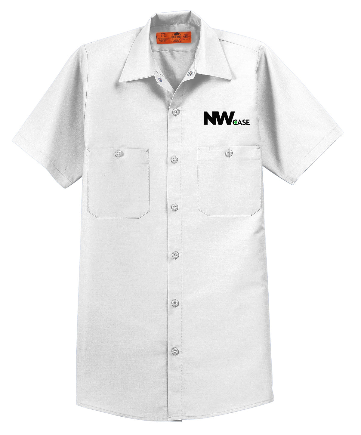 Nationwide Case Embroidered Red Kap® Short Sleeve Industrial Work Shirt