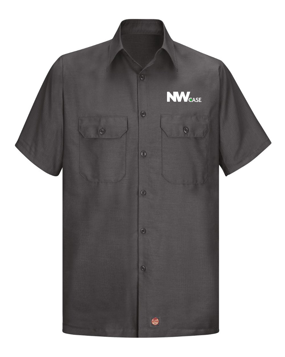 Nationwide Case Embroidered Red Kap® Short Sleeve Solid Ripstop Shirt