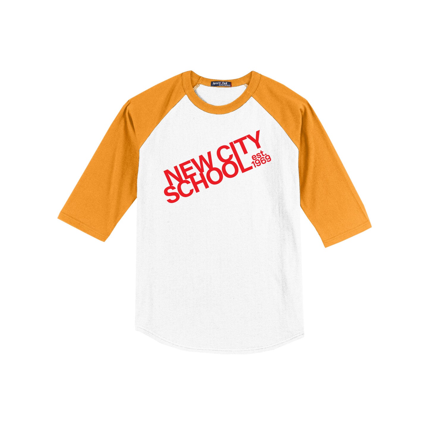 New City School - Diagonal - Sport-Tek Colorblock Raglan Jersey