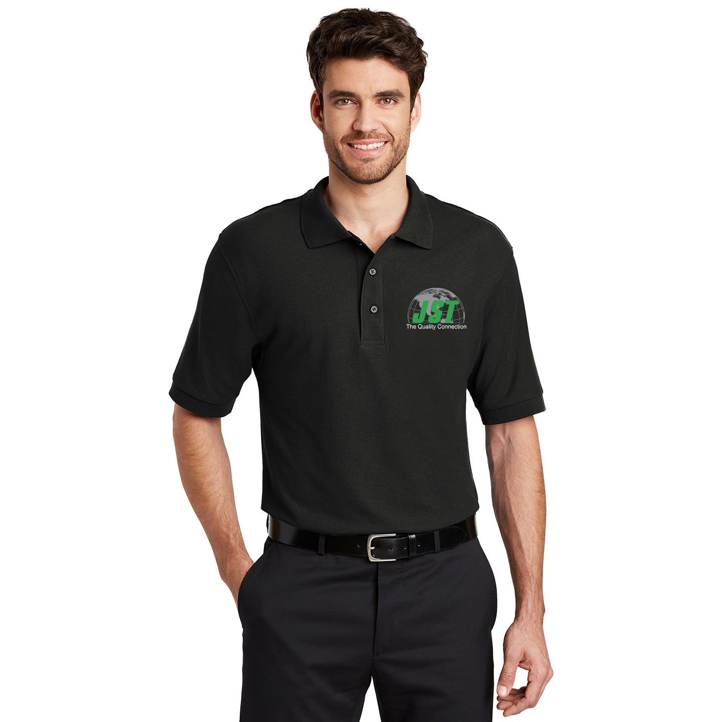 JST - Port Authority Tall Silk Touch Embroidered Polo