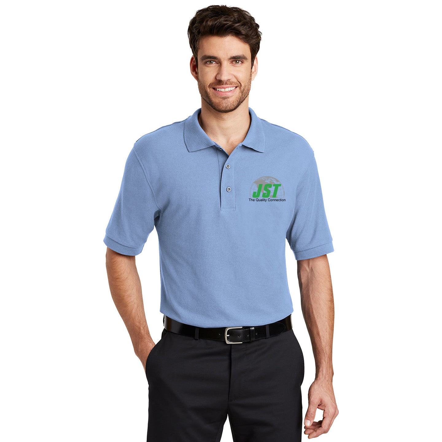 JST - Port Authority Tall Silk Touch Embroidered Polo