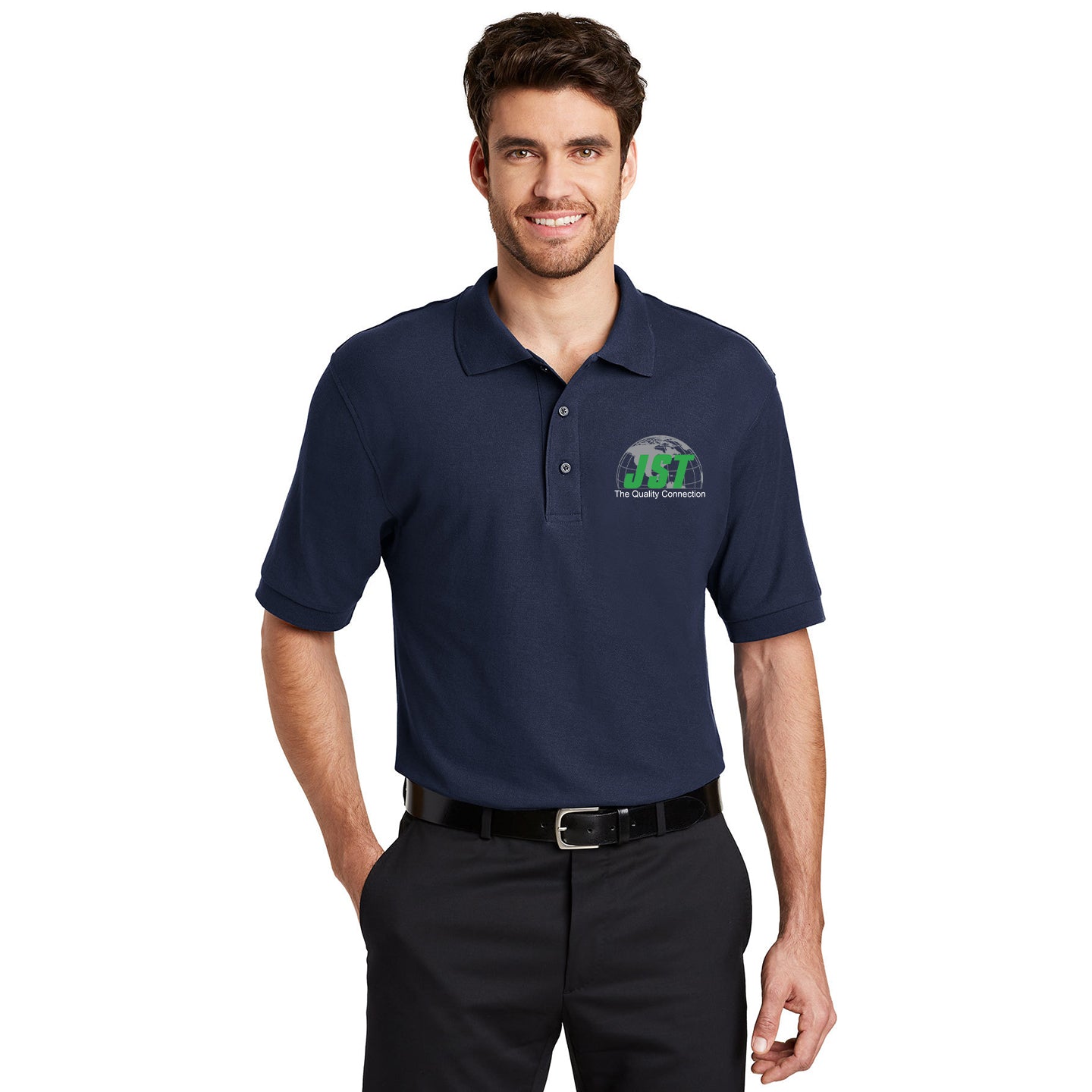 JST - Port Authority Tall Silk Touch Embroidered Polo