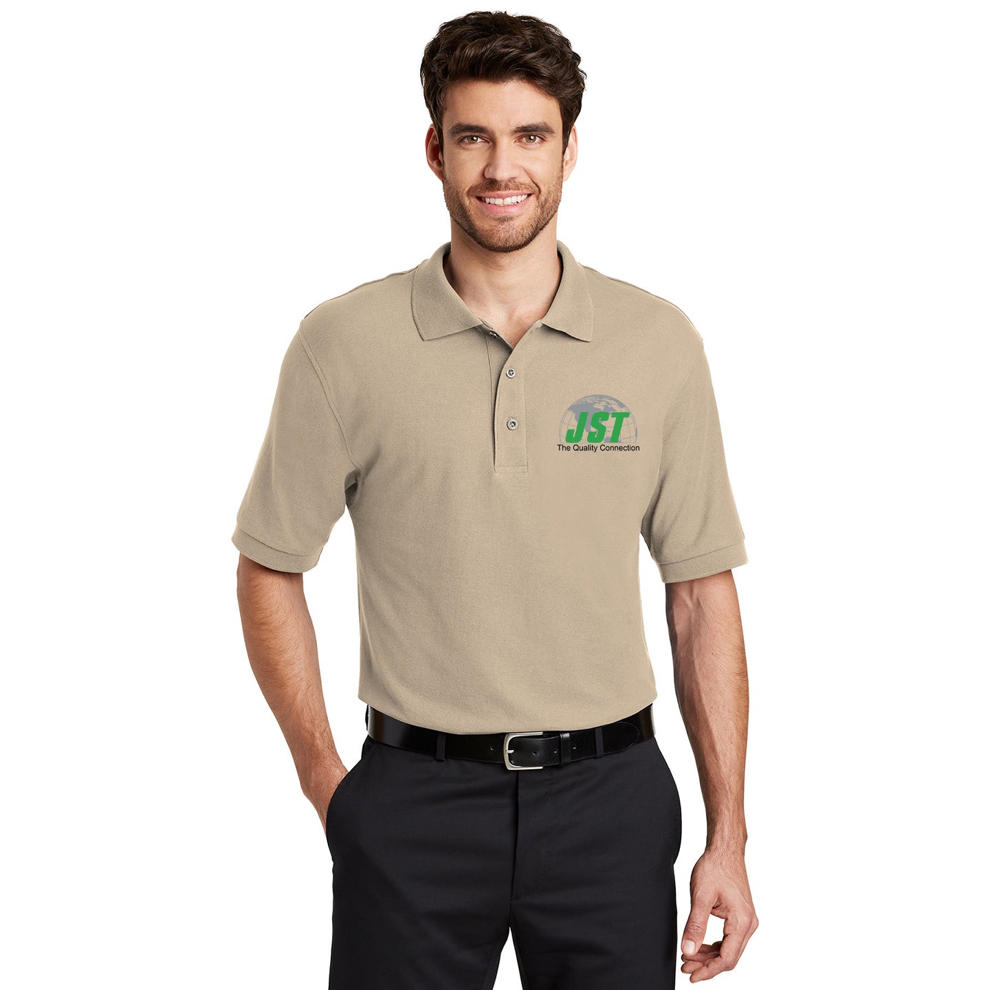JST - Port Authority Tall Silk Touch Embroidered Polo
