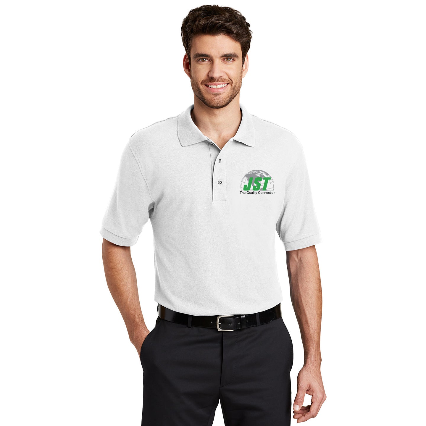 JST - Port Authority Tall Silk Touch Embroidered Polo