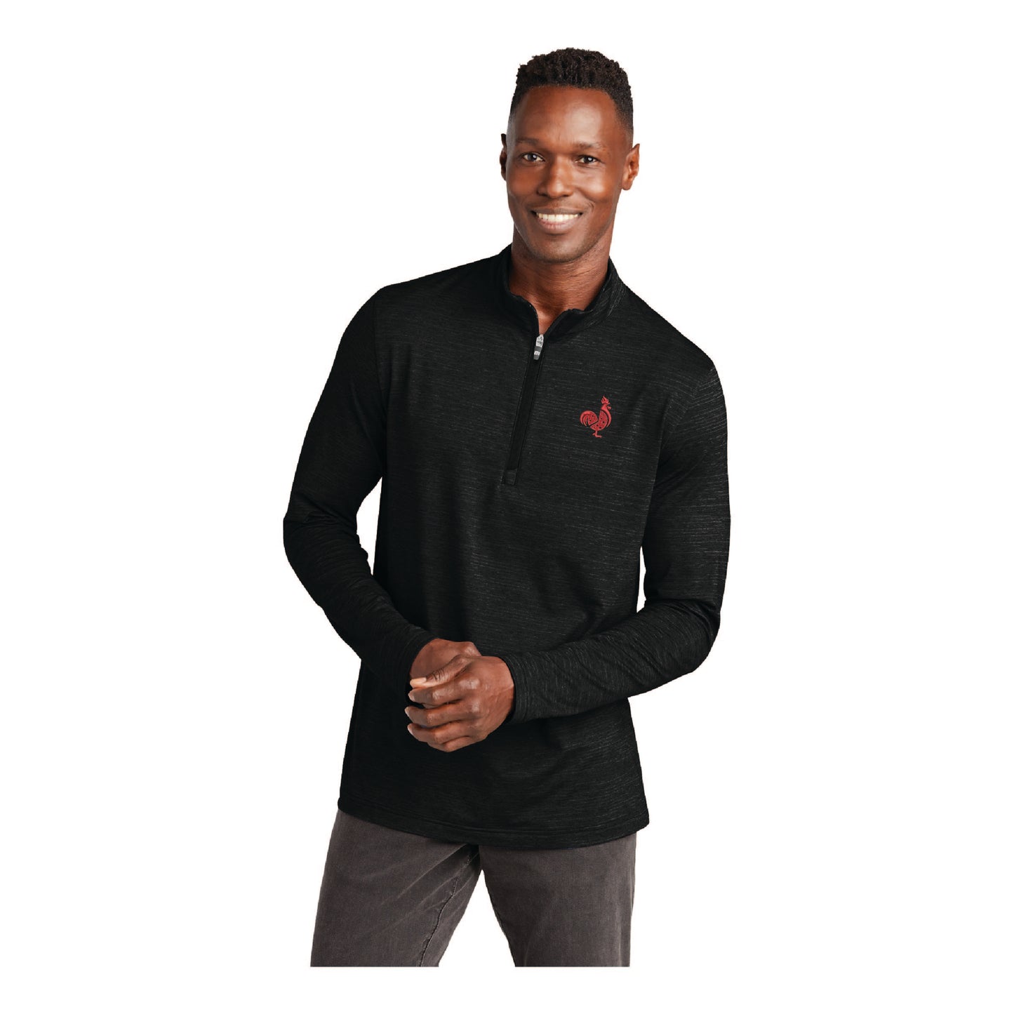 Saroki's Chicken - Embroidered Travis Mathew 1/4 zip