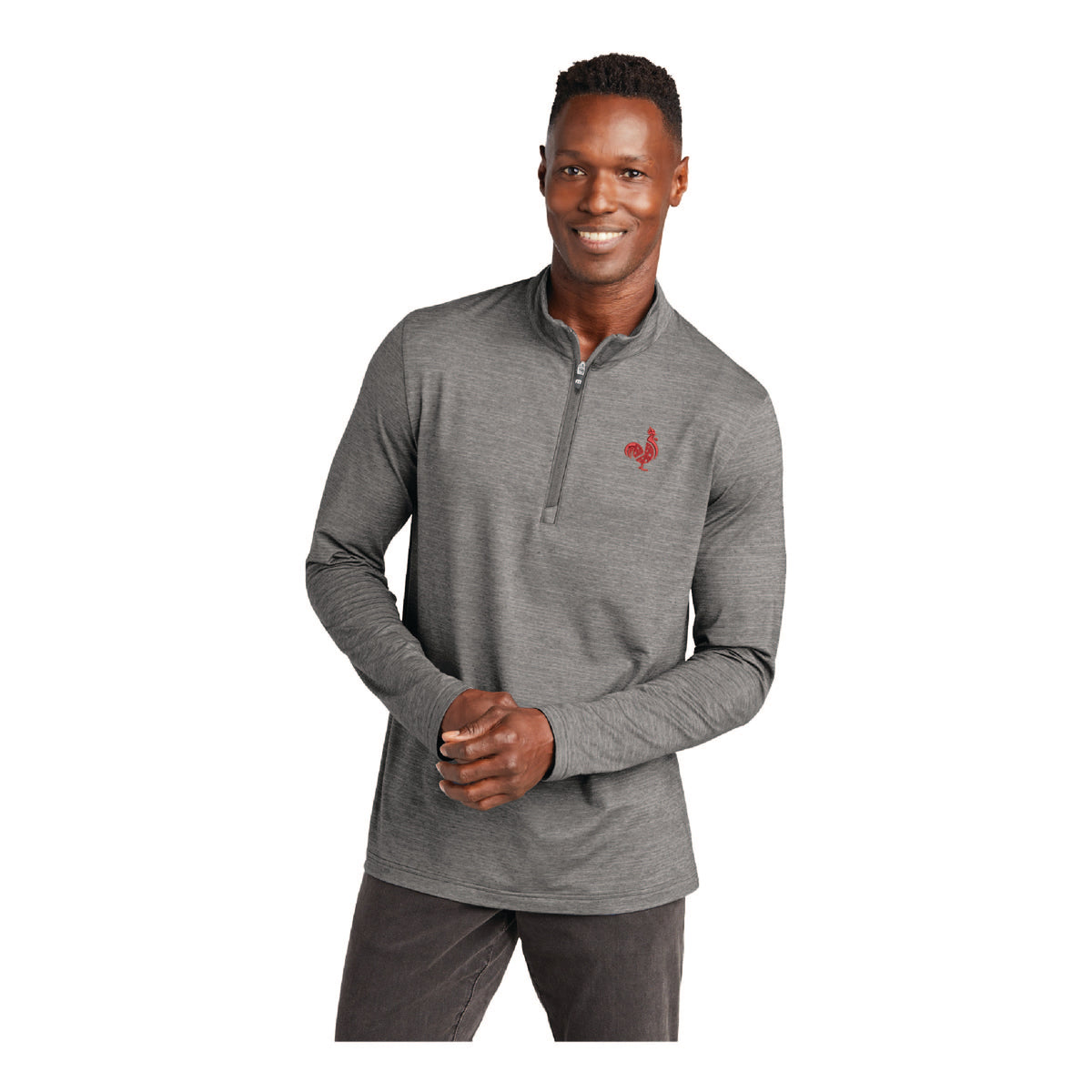 Saroki's Chicken - Embroidered Travis Mathew 1/4 zip