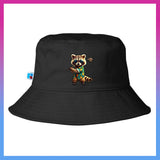 Domino Effect Apparel - Golfer Bob Printed Russell Athletic Bucket Hat