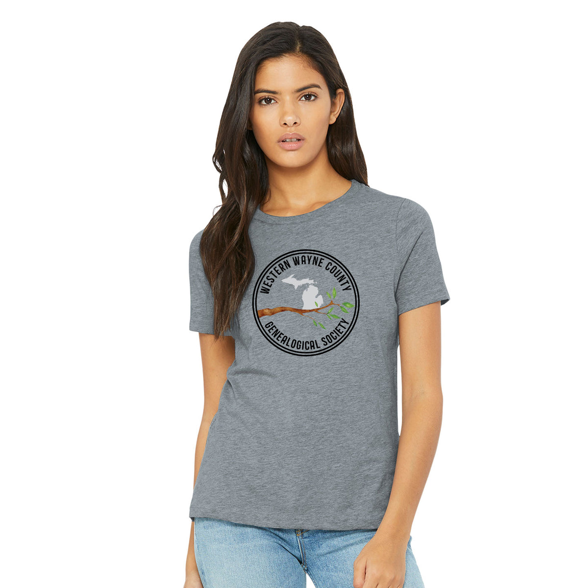 WWCGS - Logo Printed Women's Bella+Canvas Relaxed Tee
