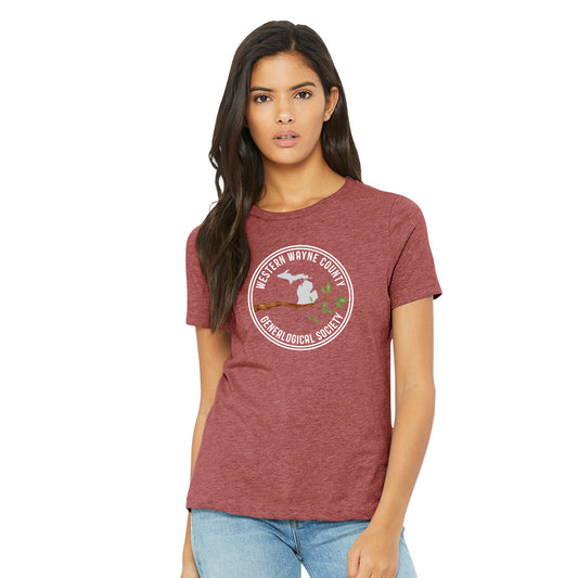WWCGS - Logo Printed Women's Bella+Canvas Relaxed Tee