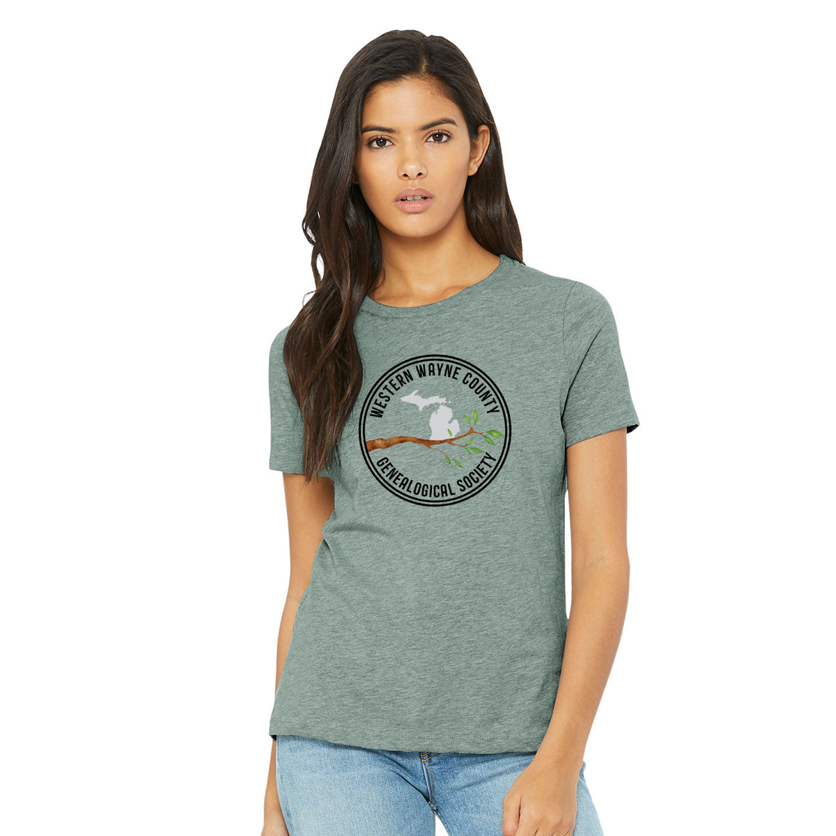 WWCGS - Logo Printed Women's Bella+Canvas Relaxed Tee