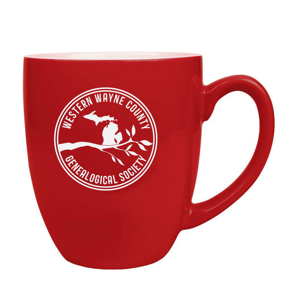 WWCGS - Logo Ceramic Lasered Bistro Mug
