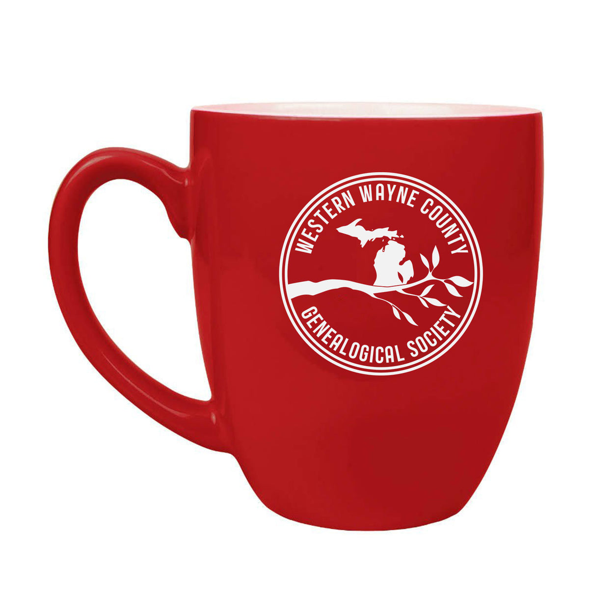 WWCGS - Logo Ceramic Lasered Bistro Mug