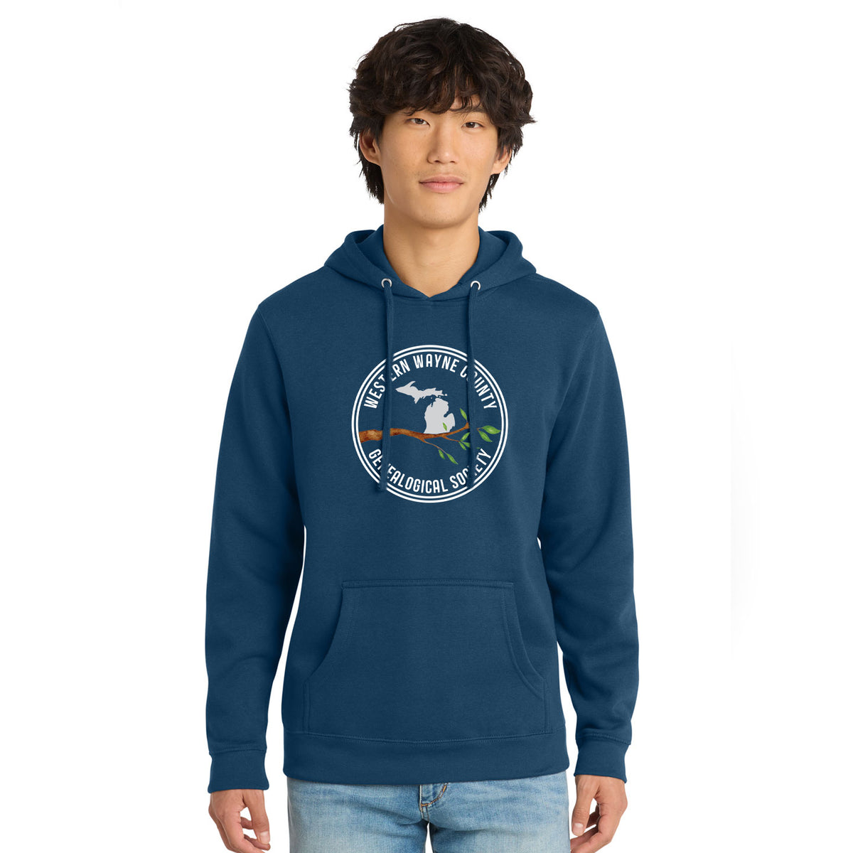 WWCGS - Logo Printed Unisex District VIT Fleece Pullover Hoodie