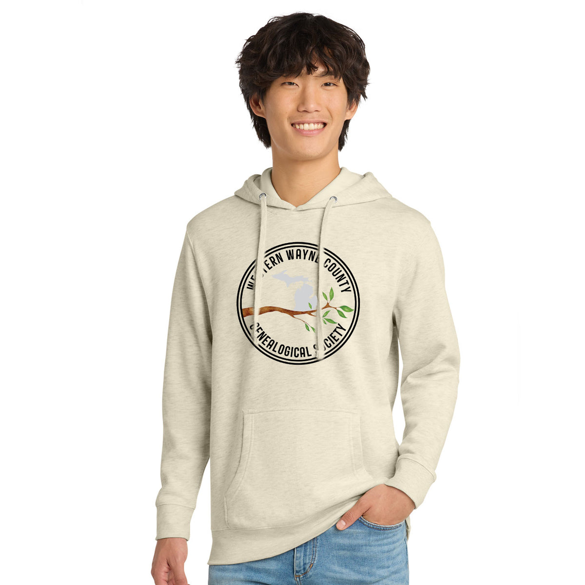 WWCGS - Logo Printed Unisex District VIT Fleece Pullover Hoodie