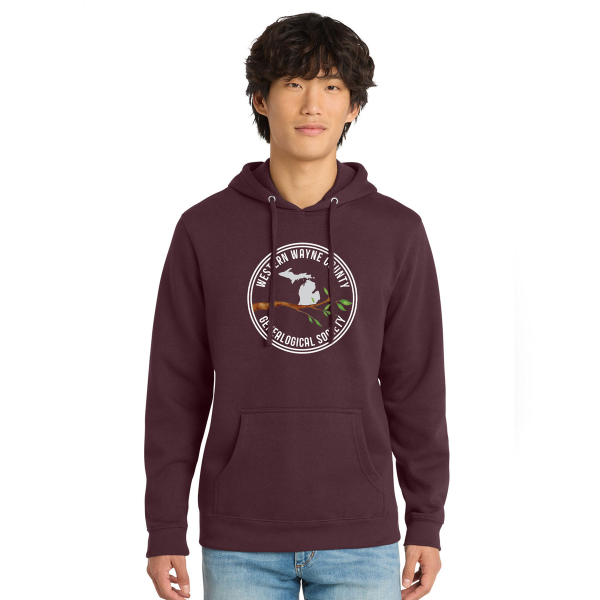 WWCGS - Logo Printed Unisex District VIT Fleece Pullover Hoodie