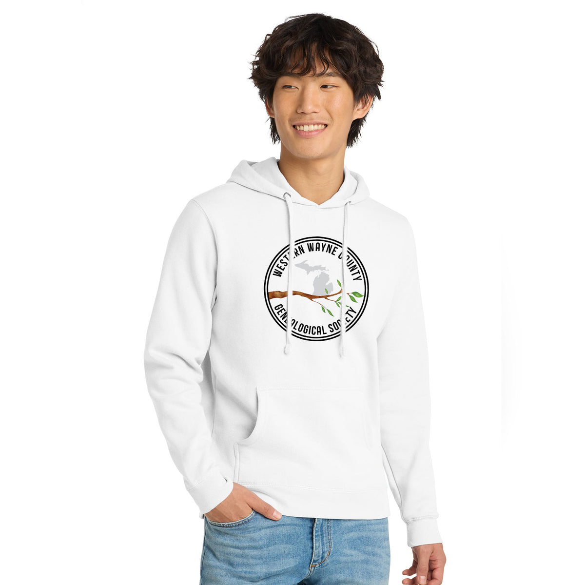 WWCGS - Logo Printed Unisex District VIT Fleece Pullover Hoodie