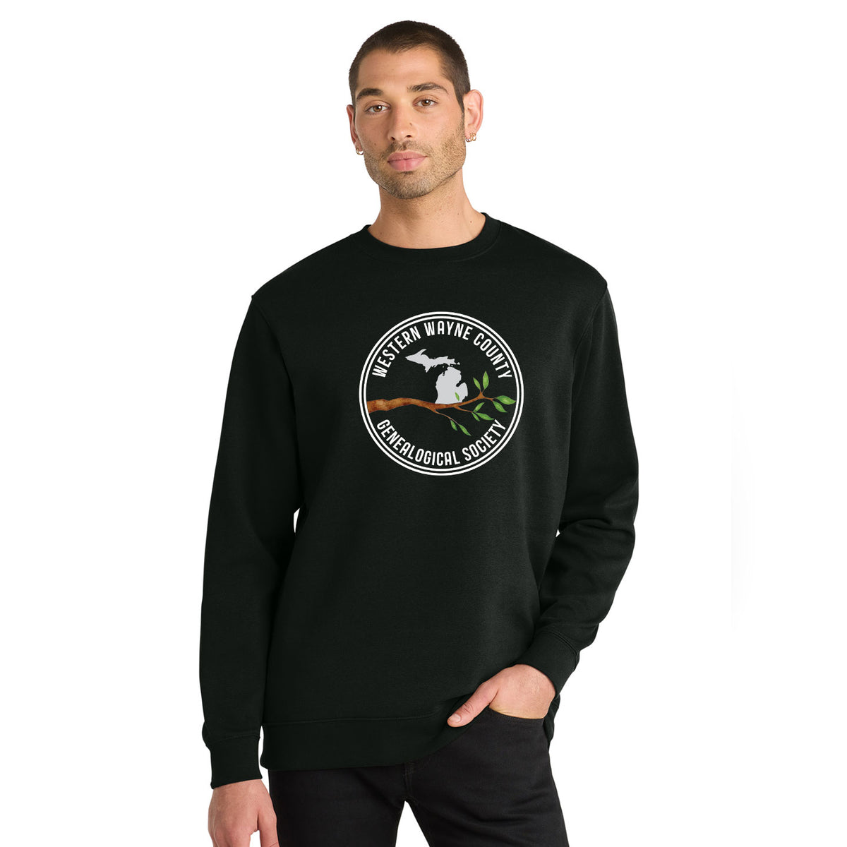 WWCGS - Logo Printed Unisex District VIT Sweatshirt