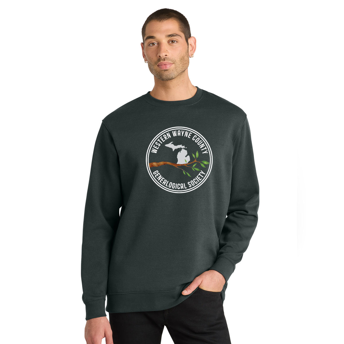 WWCGS - Logo Printed Unisex District VIT Sweatshirt