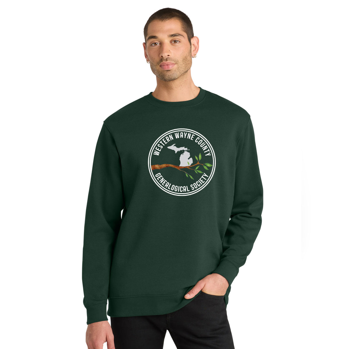 WWCGS - Logo Printed Unisex District VIT Sweatshirt