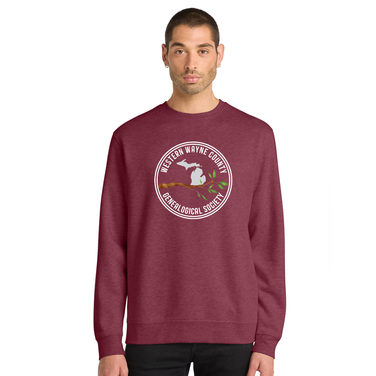 WWCGS - Logo Printed Unisex District VIT Sweatshirt