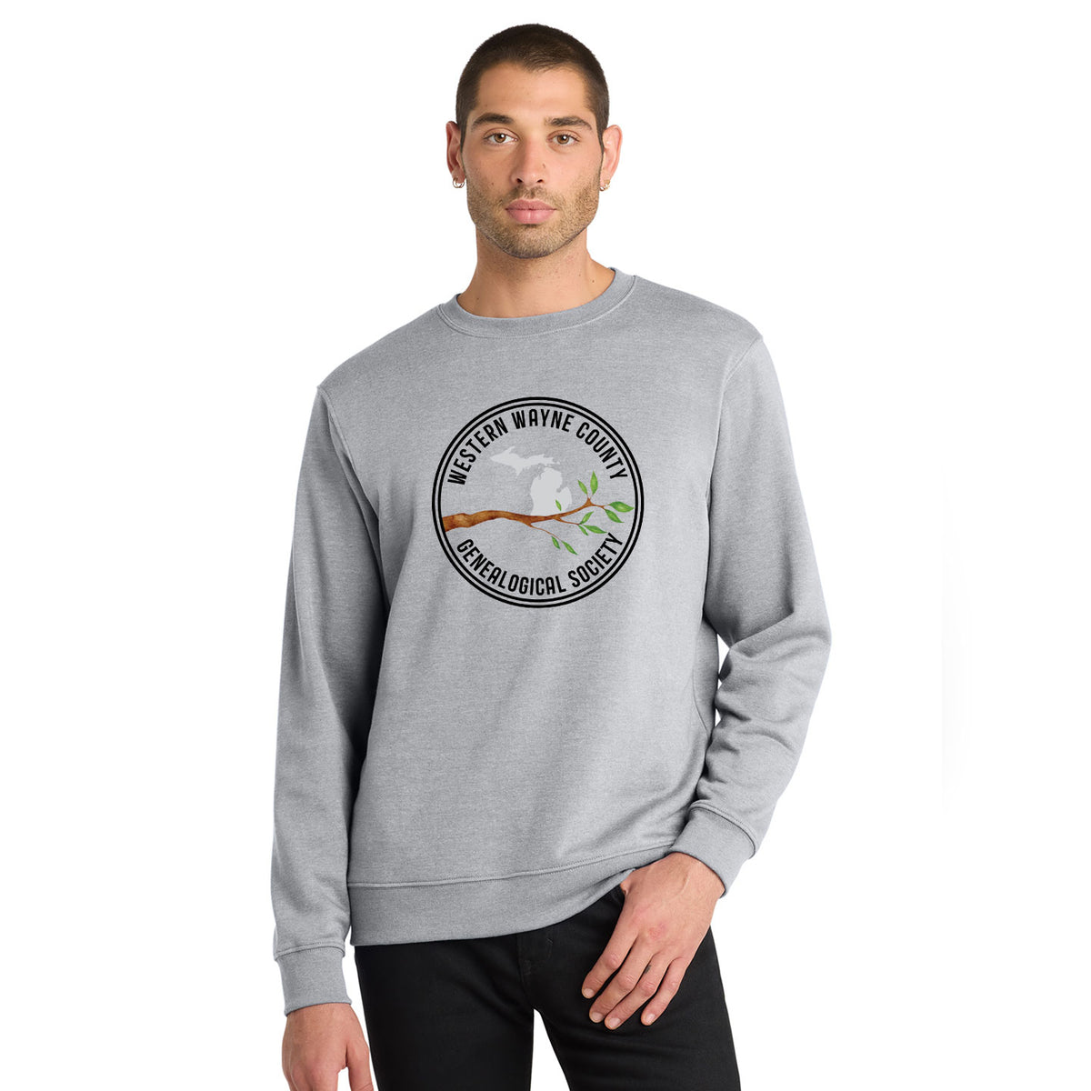 WWCGS - Logo Printed Unisex District VIT Sweatshirt