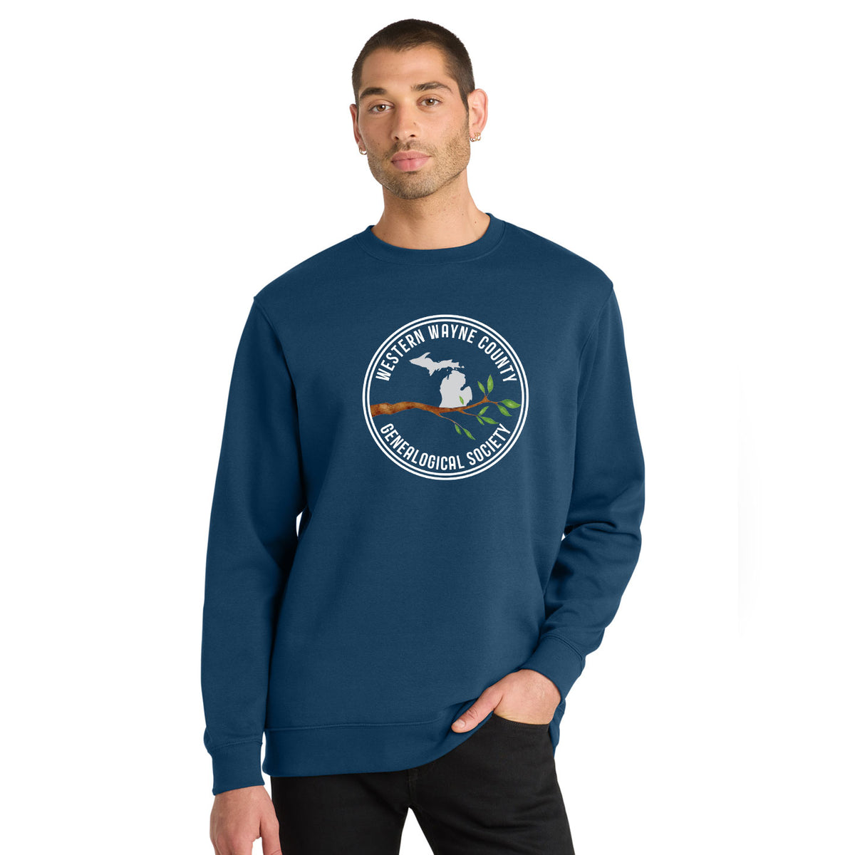 WWCGS - Logo Printed Unisex District VIT Sweatshirt