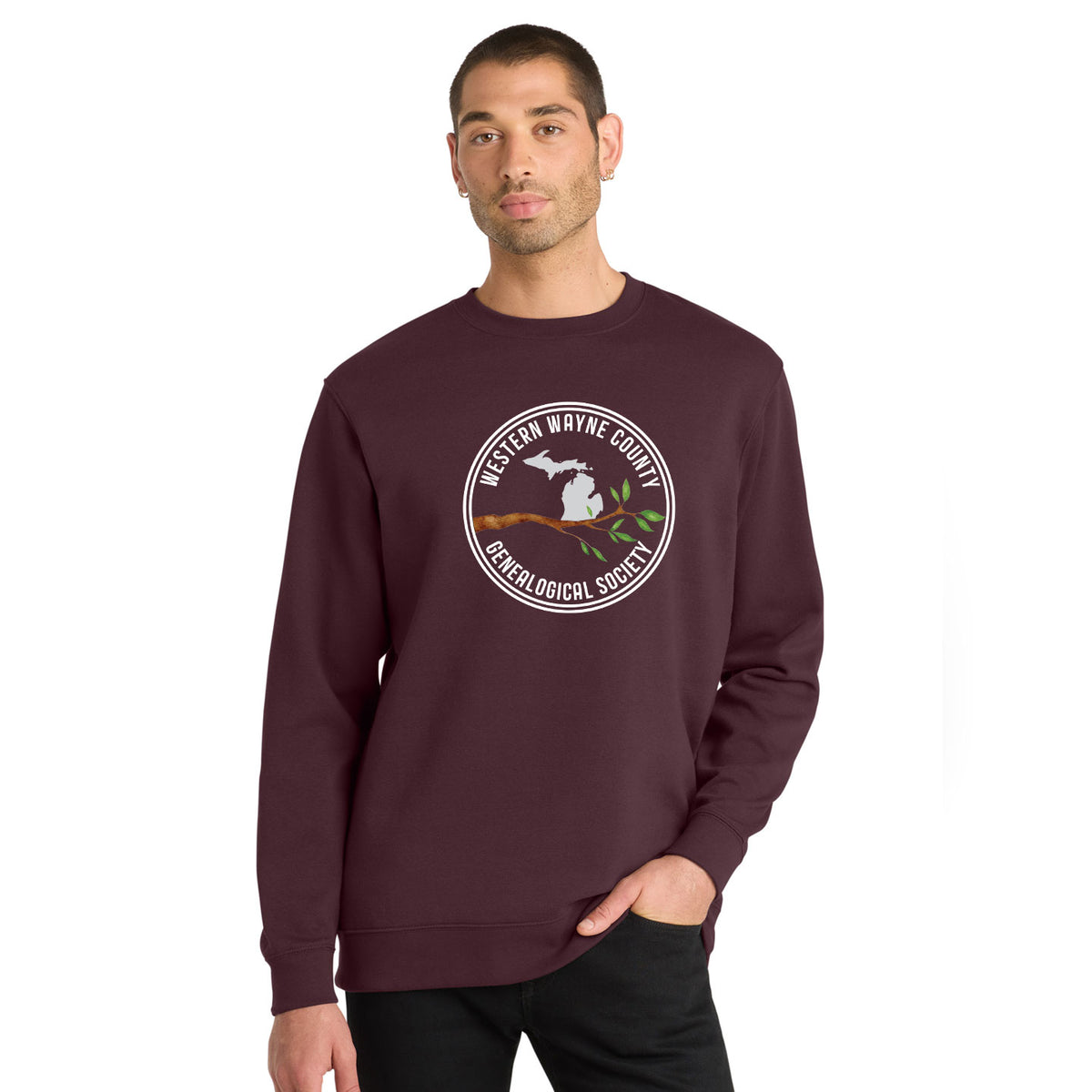 WWCGS - Logo Printed Unisex District VIT Sweatshirt