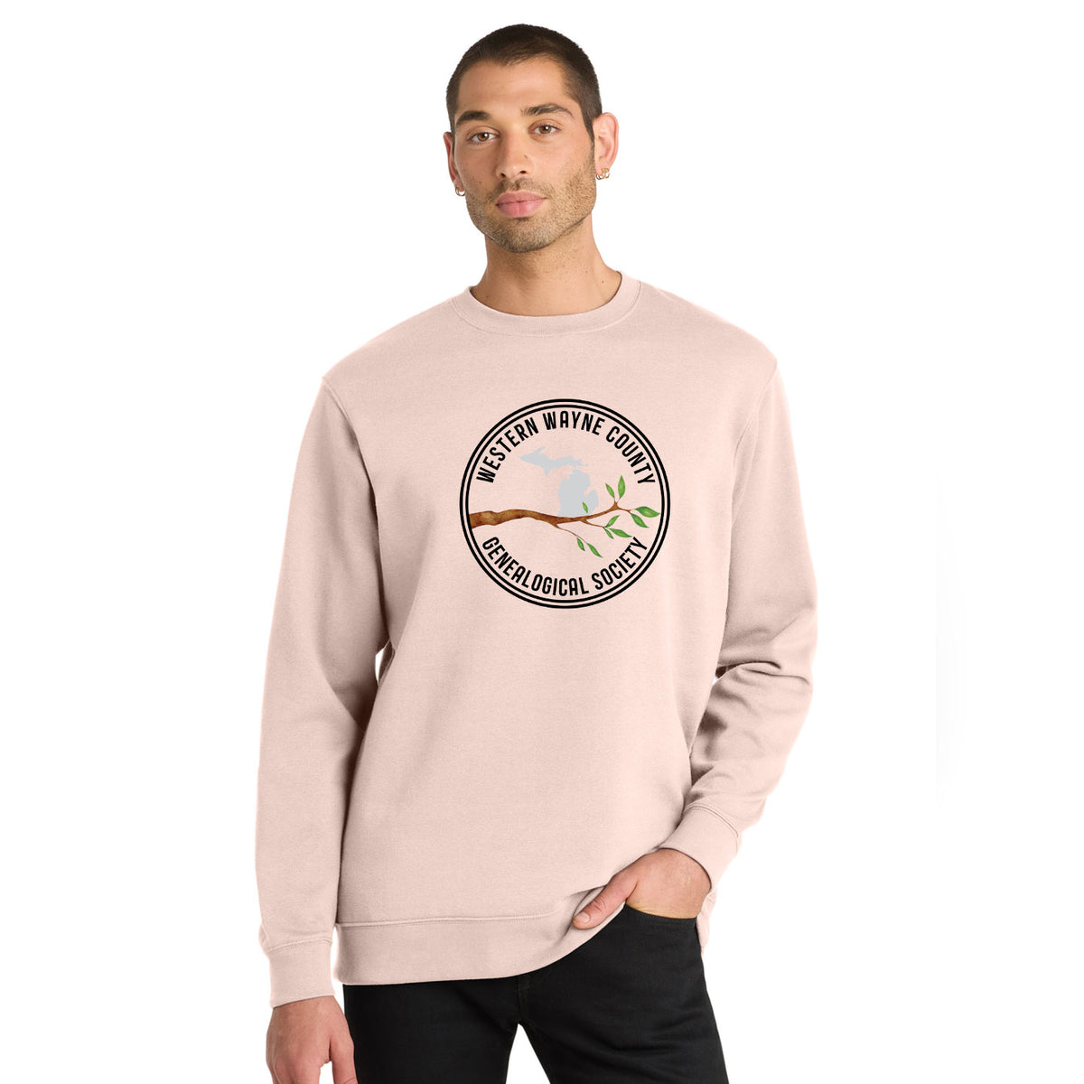 WWCGS - Logo Printed Unisex District VIT Sweatshirt