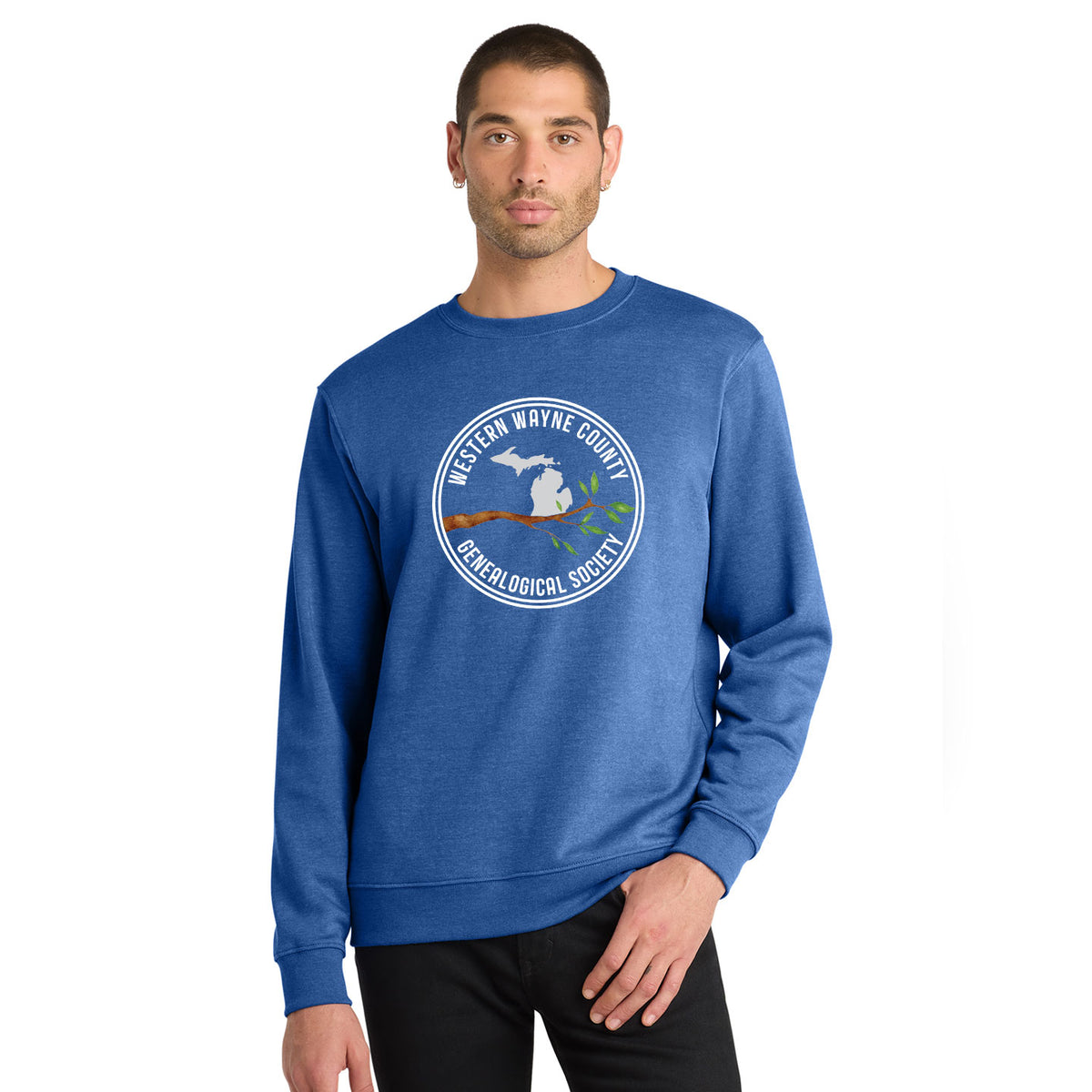 WWCGS - Logo Printed Unisex District VIT Sweatshirt
