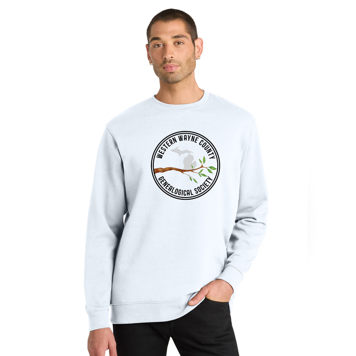 WWCGS - Logo Printed Unisex District VIT Sweatshirt