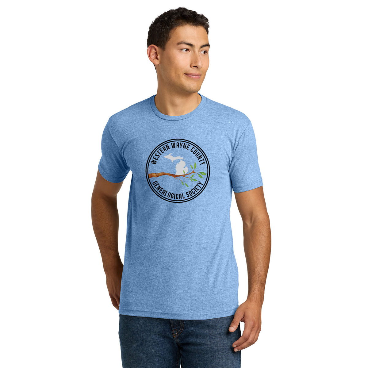 WWCGS - Logo Printed Unisex Next Level Blend Tee