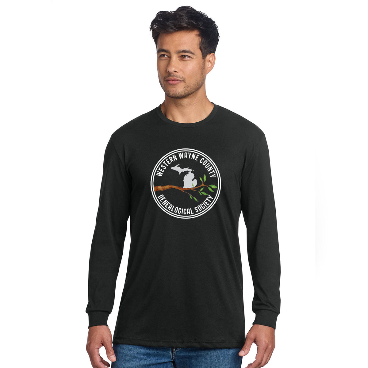 WWCGS - Logo Printed Unisex Next Level Blend Long Sleeve
