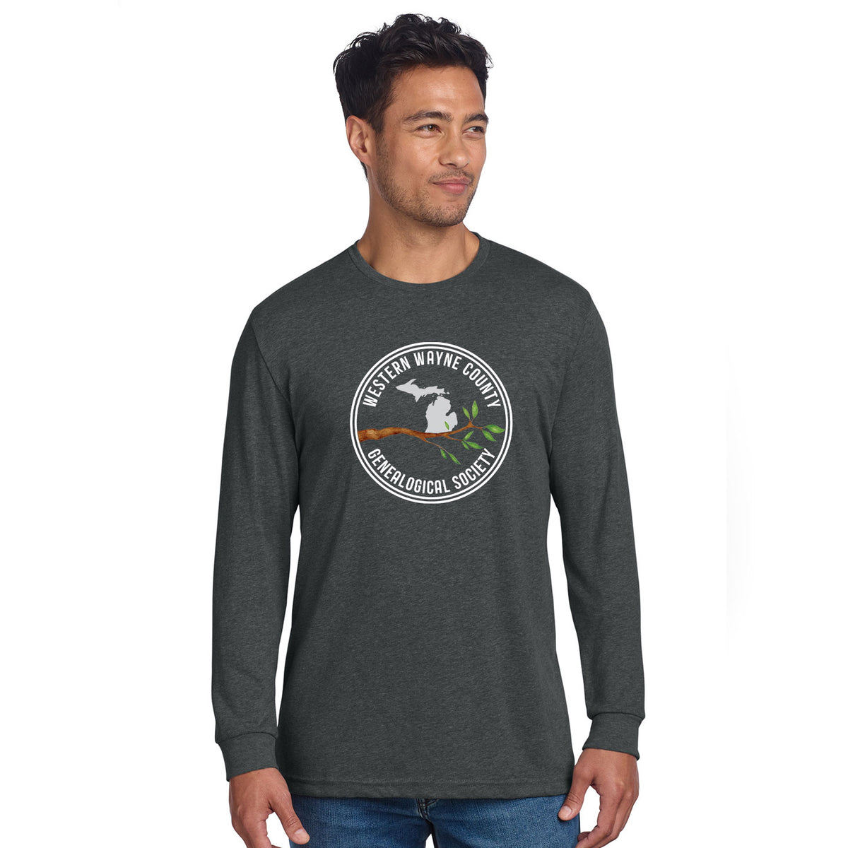 WWCGS - Logo Printed Unisex Next Level Blend Long Sleeve