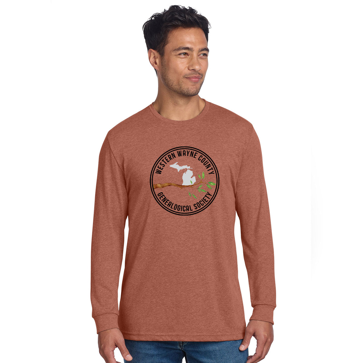 WWCGS - Logo Printed Unisex Next Level Blend Long Sleeve
