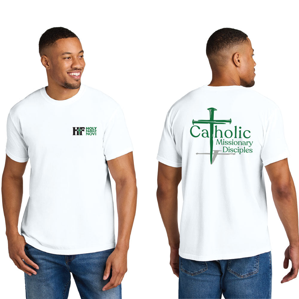 Holy Family Novi - Unisex Garment-Dyed Heavyweight  T-Shirt