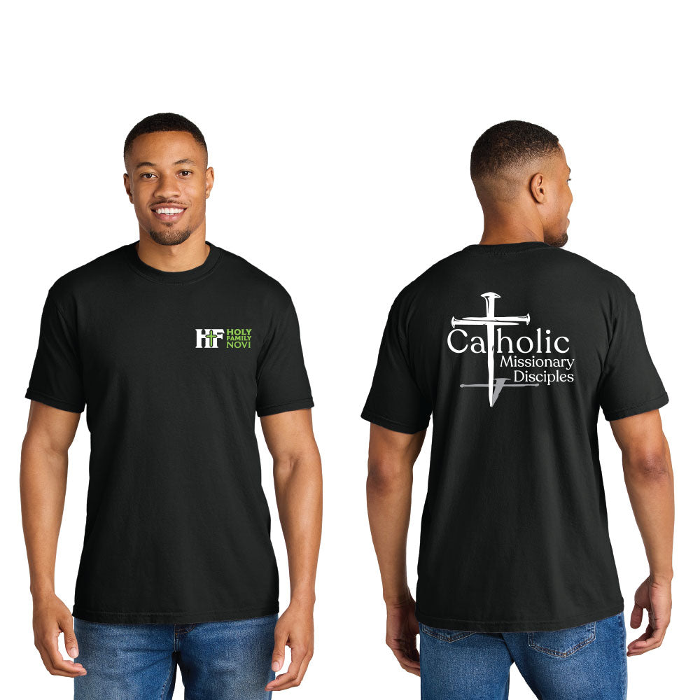 Holy Family Novi - Unisex Garment-Dyed Heavyweight  T-Shirt
