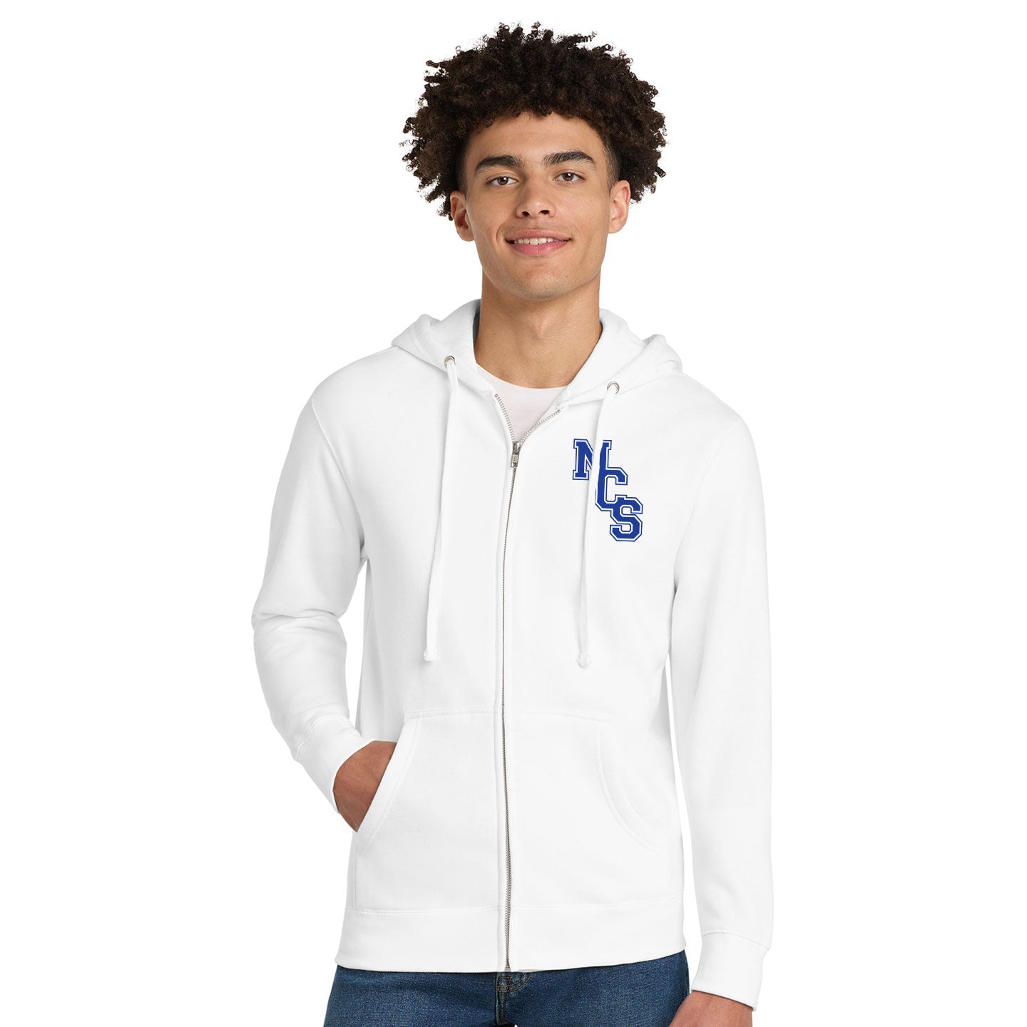 NVCS - NCS Embroidered Unisex Full Zip Hoodie