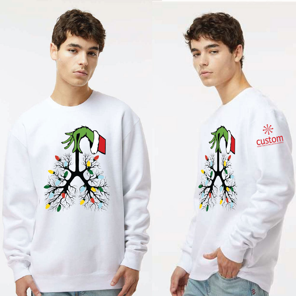 Custom Home Health - Jolly Lungs Unisex Independent Heavy Blend Sweatshirt