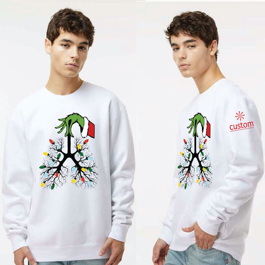 Custom Home Health - Jolly Lungs Unisex Independent Heavy Blend Sweatshirt