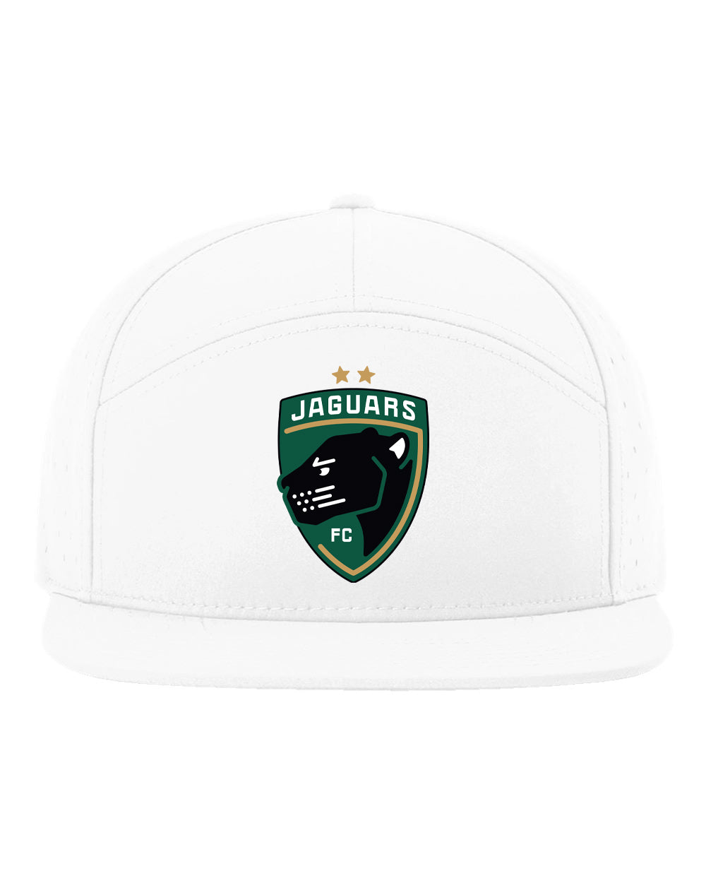 Jaguars Cannon Cap Flat Bill Hat With Printed Logo