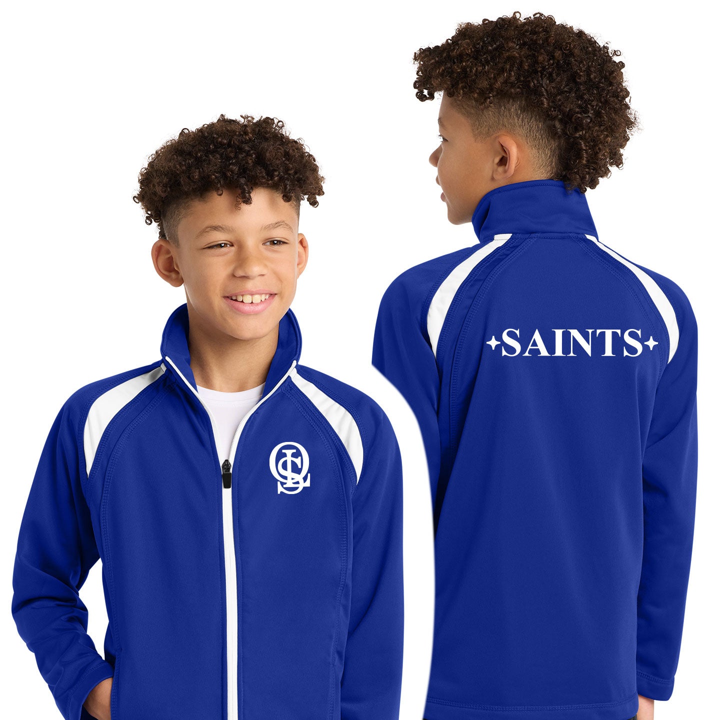 OLS Cheer - Youth Sport-Tek Tricot Track Jacket