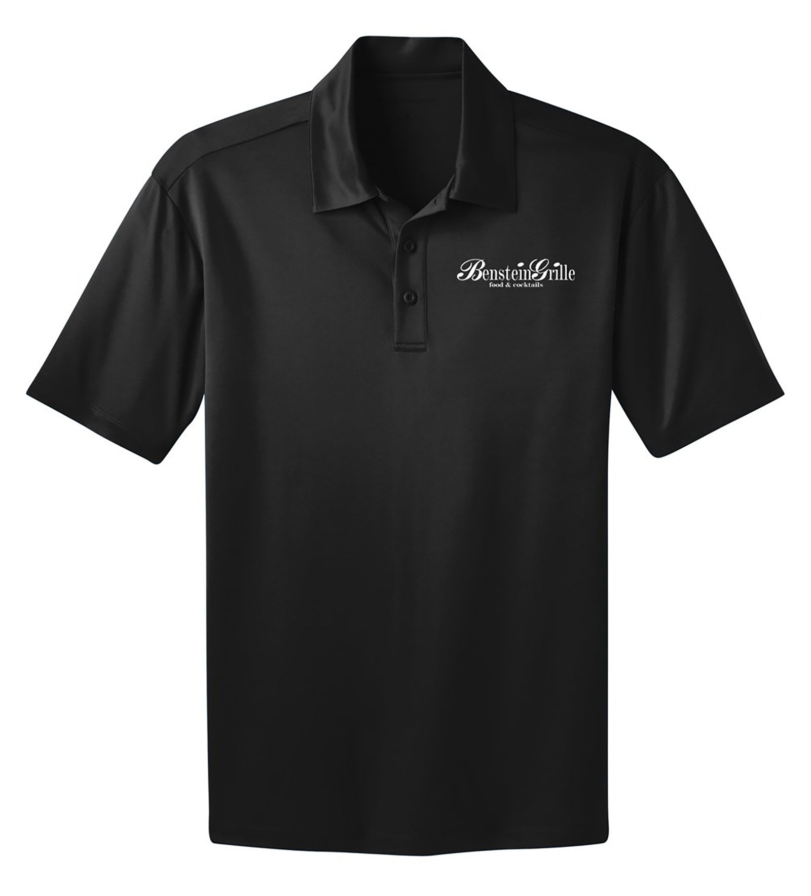 Benstein Grille Left Chest Embroidered Logo Mens & Women's Polo Shirt - Mato & Hash