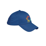Big Accessories Cotton 6-Panel Structured Twill Cap Embroidery