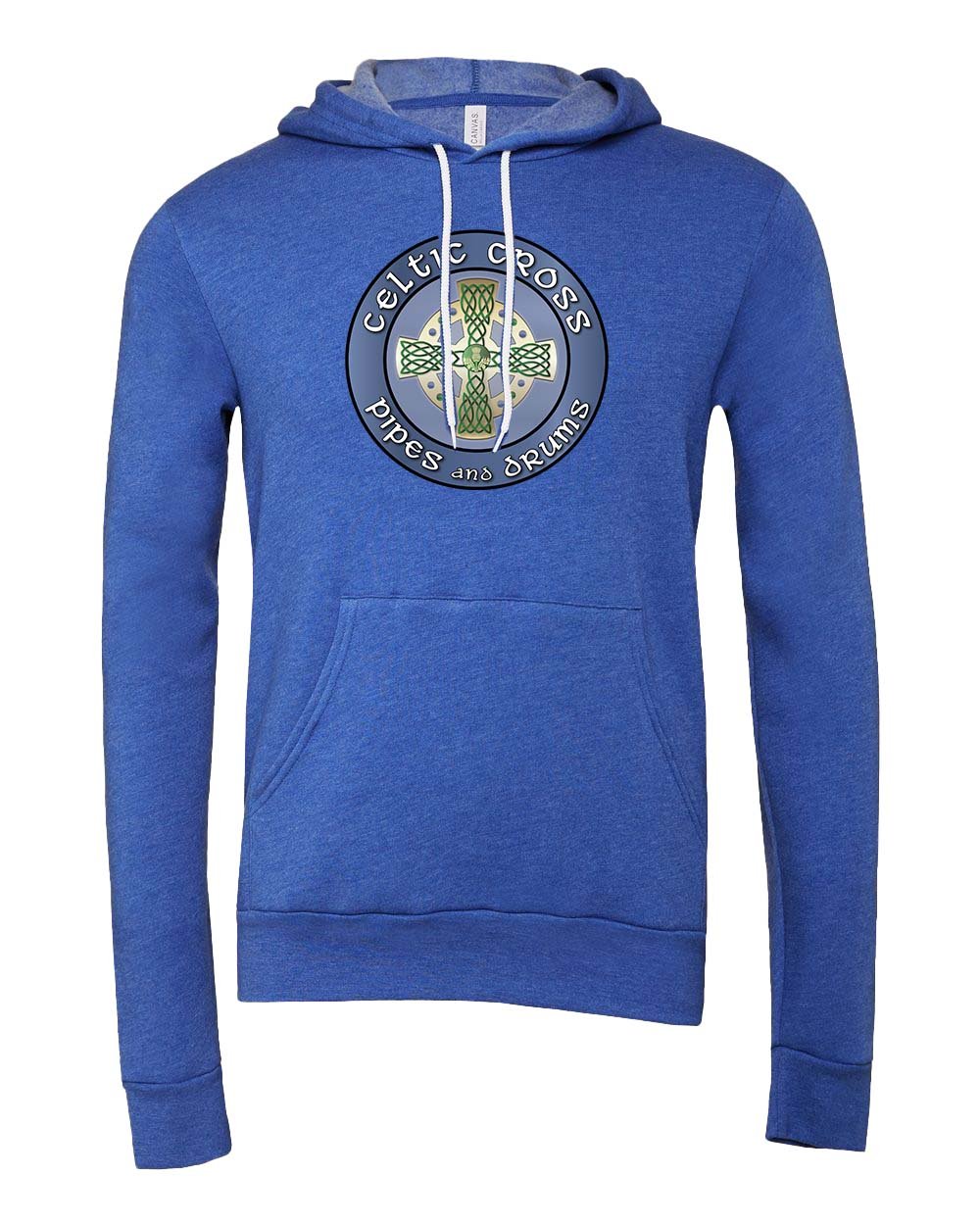 Celtic Cross BAND Bella + Canvas Sponge Fleece Pullover Hoodie - Mato & Hash