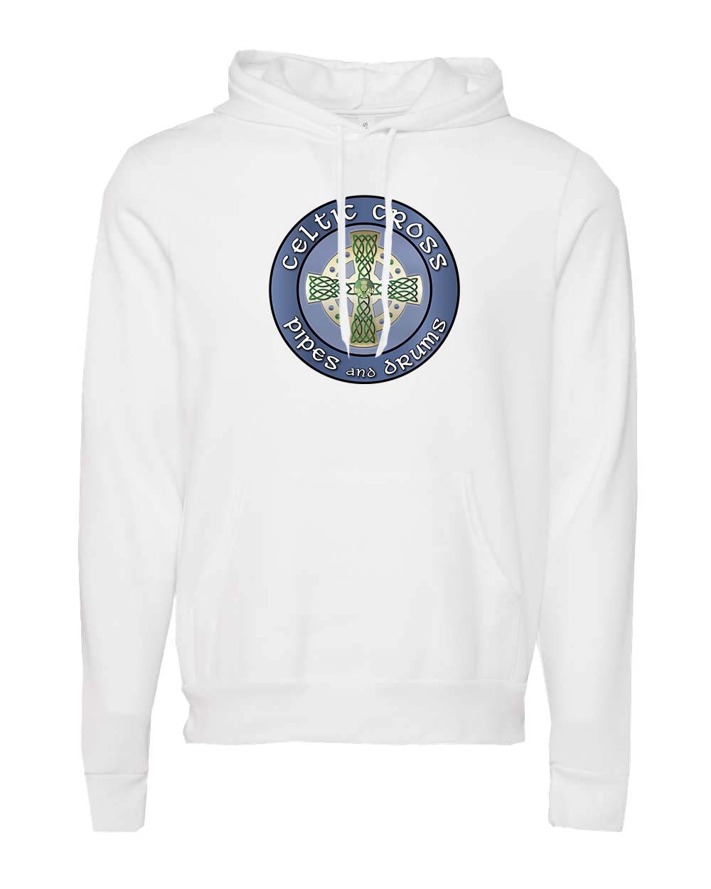 Celtic Cross BAND Bella + Canvas Sponge Fleece Pullover Hoodie - Mato & Hash