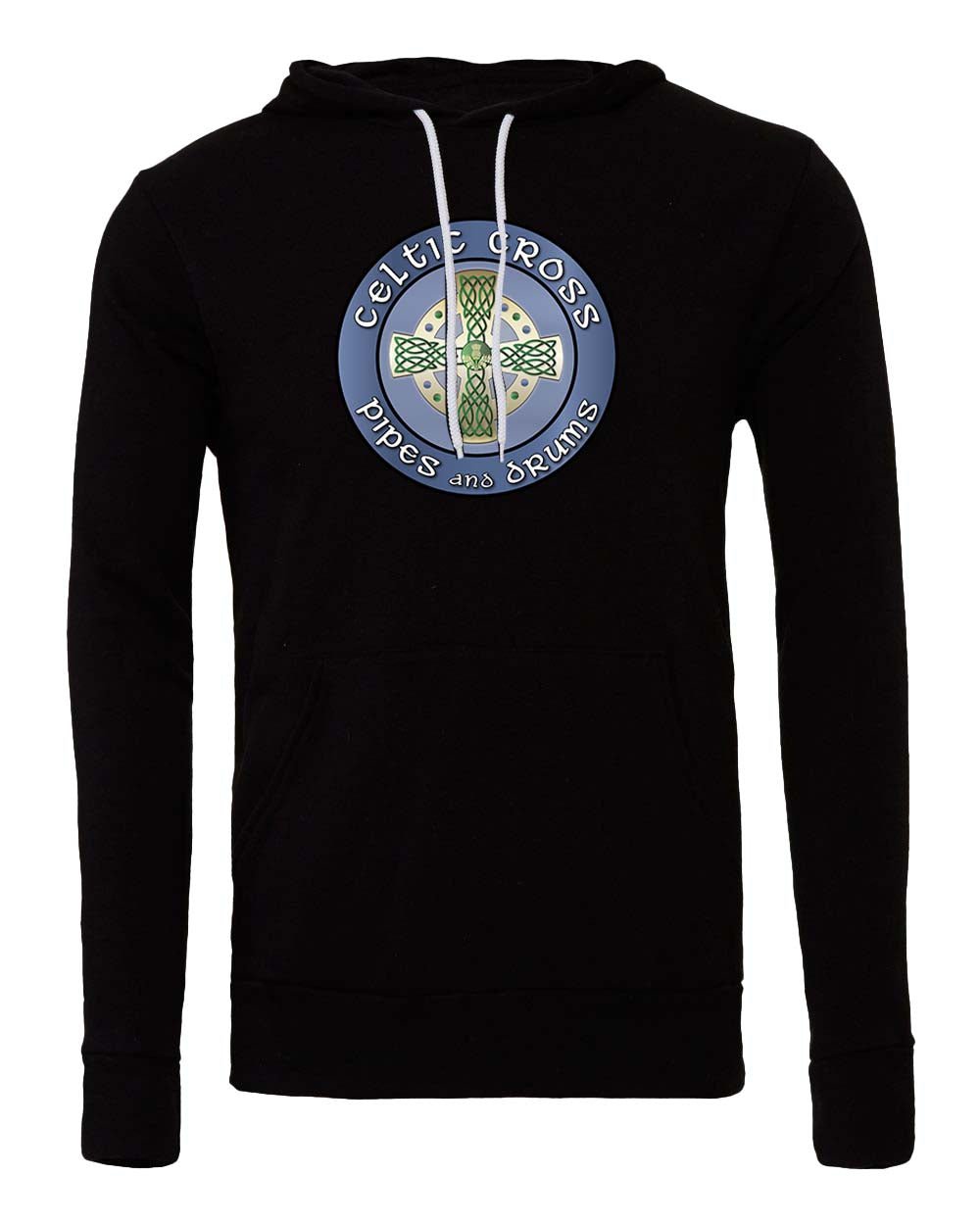 Celtic Cross BAND Bella + Canvas Sponge Fleece Pullover Hoodie - Mato & Hash