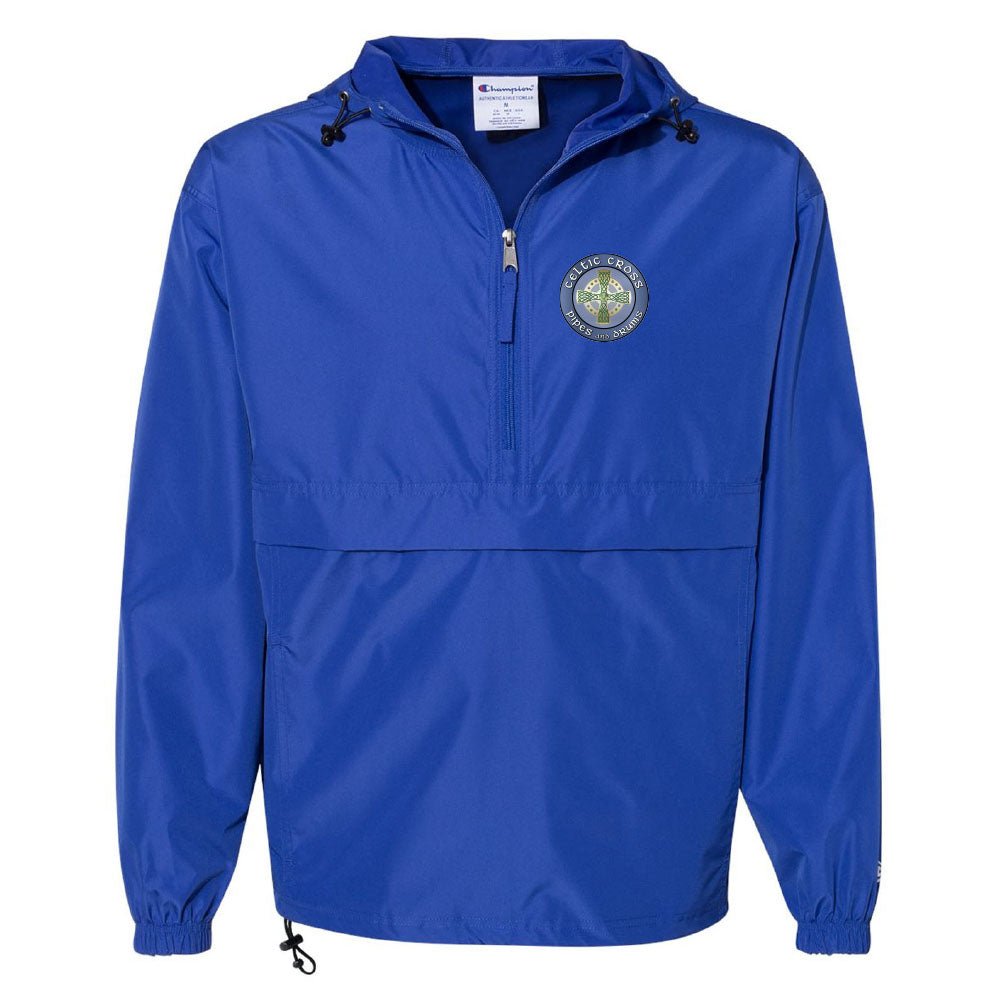 Celtic Cross BAND Champion Adult Packable Anorak 1/4 Zip Jacket - Mato & Hash