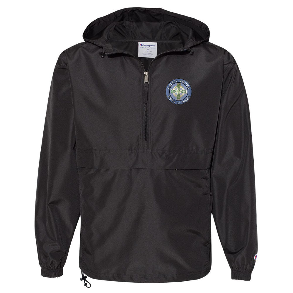 Celtic Cross BAND Champion Adult Packable Anorak 1/4 Zip Jacket - Mato & Hash