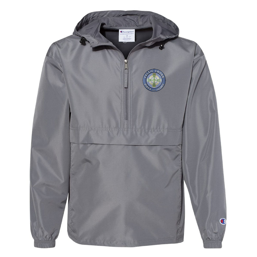 Celtic Cross BAND Champion Adult Packable Anorak 1/4 Zip Jacket - Mato & Hash