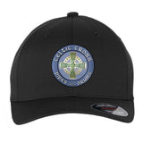 Celtic Cross BAND Embroidered Flexfit Cotton Blend Cap - Mato & Hash